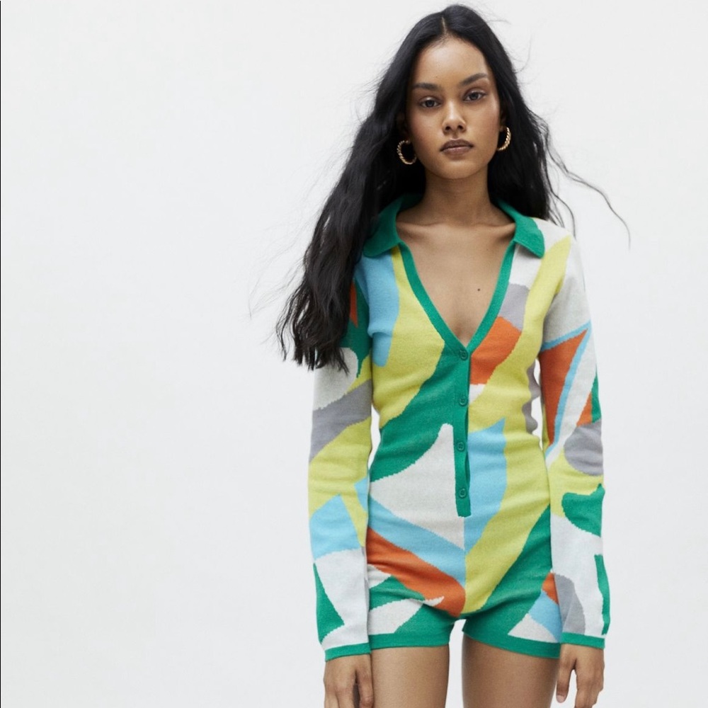 Jaded London Long Sleeve Romper